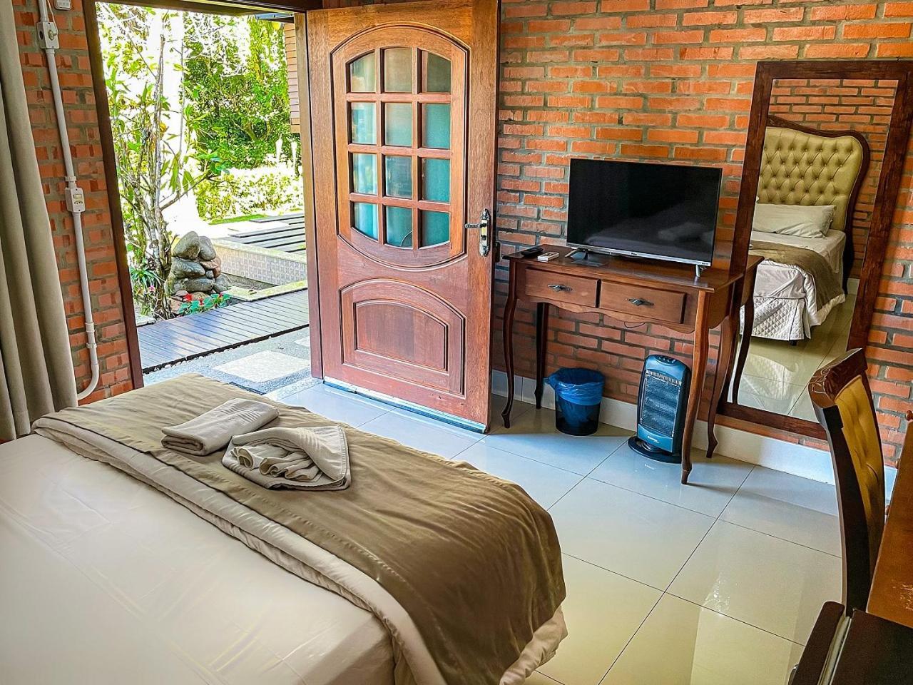 Casa Branca Pousada Pomerode Bagian luar foto