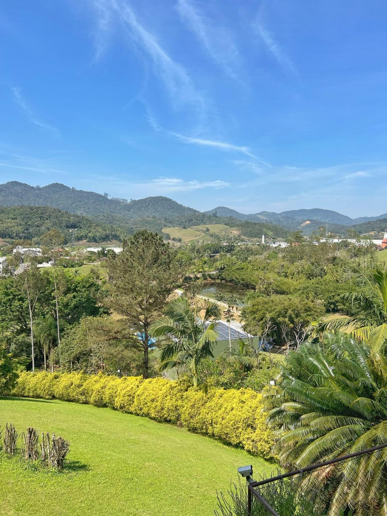 Casa Branca Pousada Pomerode Bagian luar foto