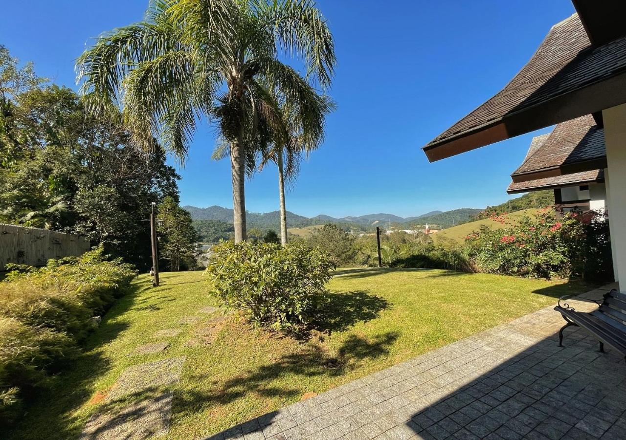 Casa Branca Pousada Pomerode Bagian luar foto