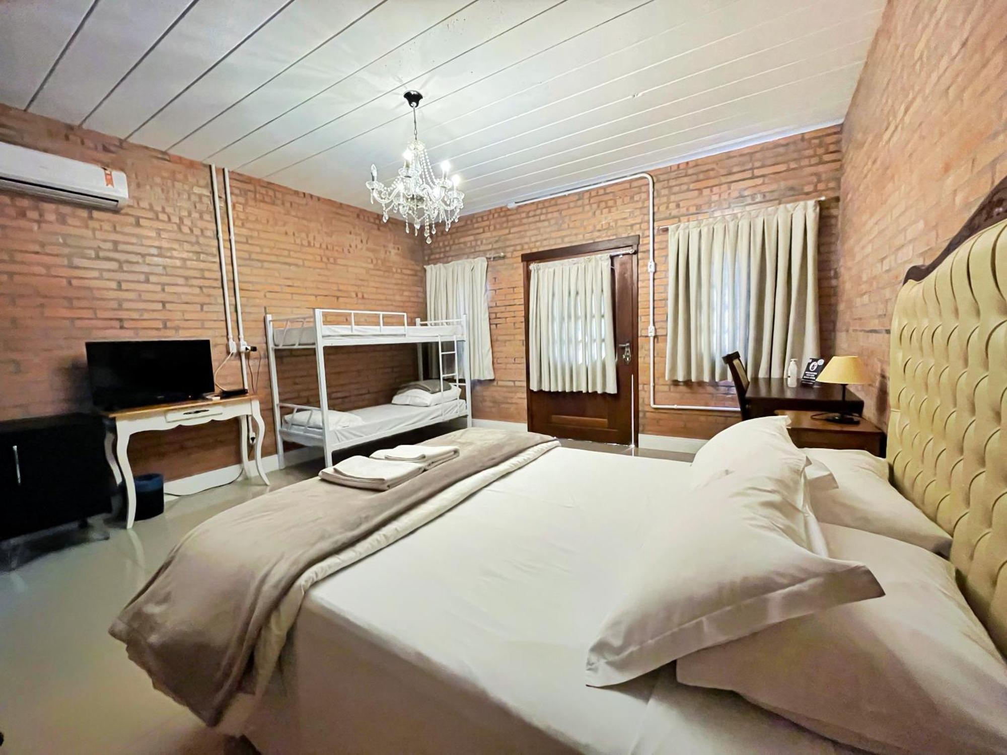 Casa Branca Pousada Pomerode Bagian luar foto