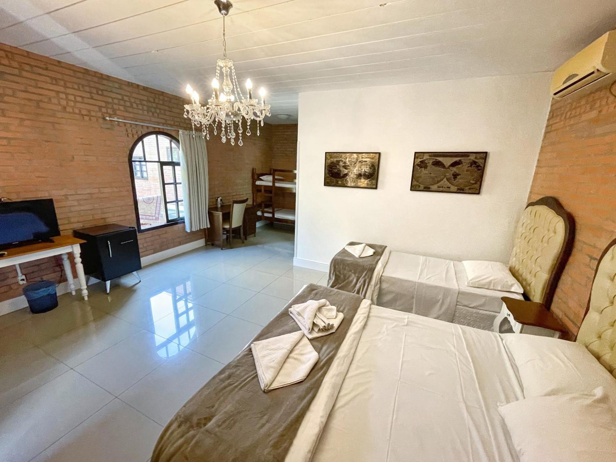 Casa Branca Pousada Pomerode Bagian luar foto