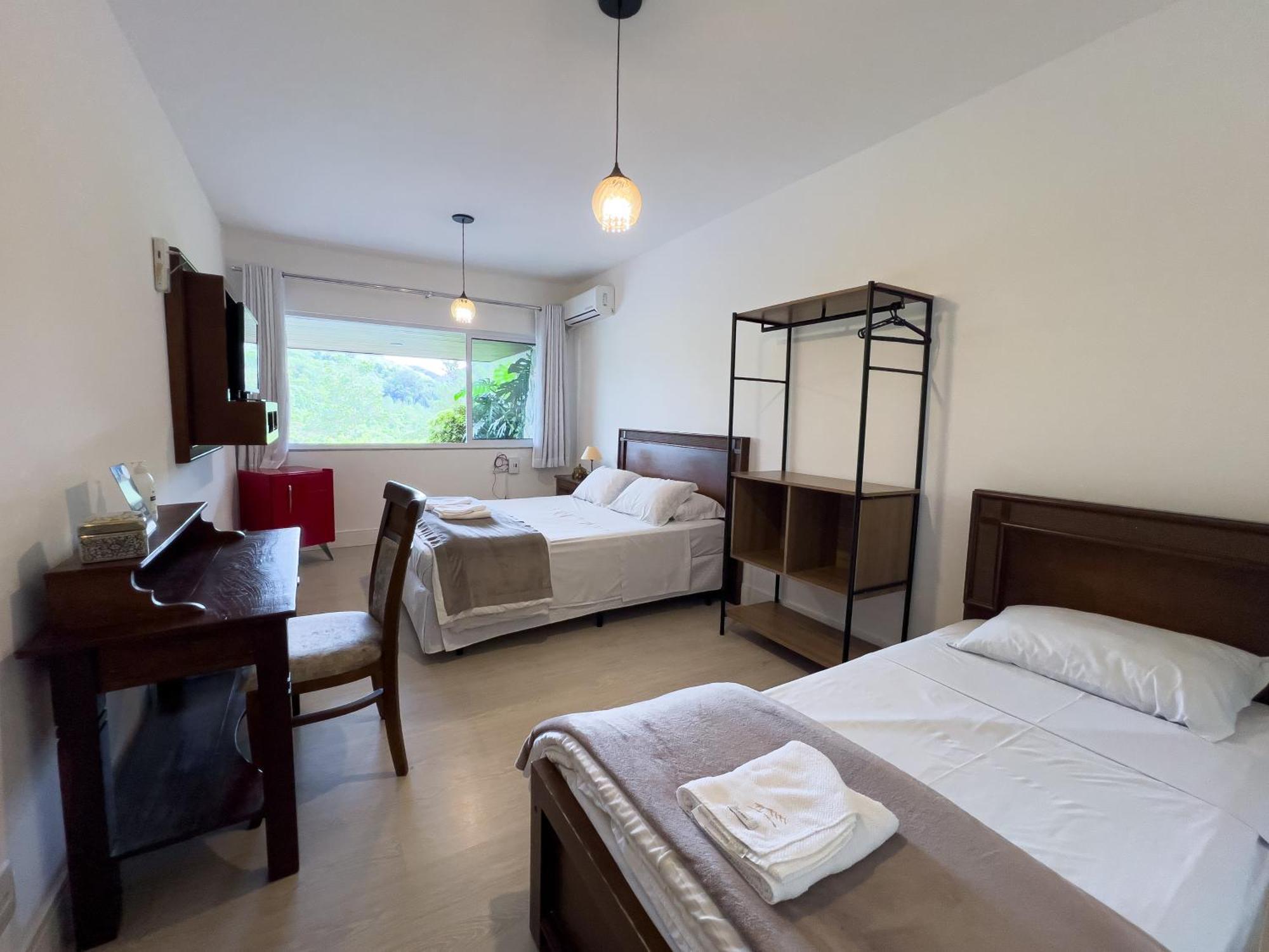 Casa Branca Pousada Pomerode Bagian luar foto